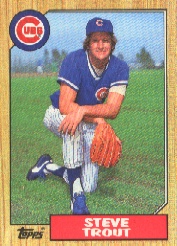 1987 Topps Baseball Cards      750     Steve Trout